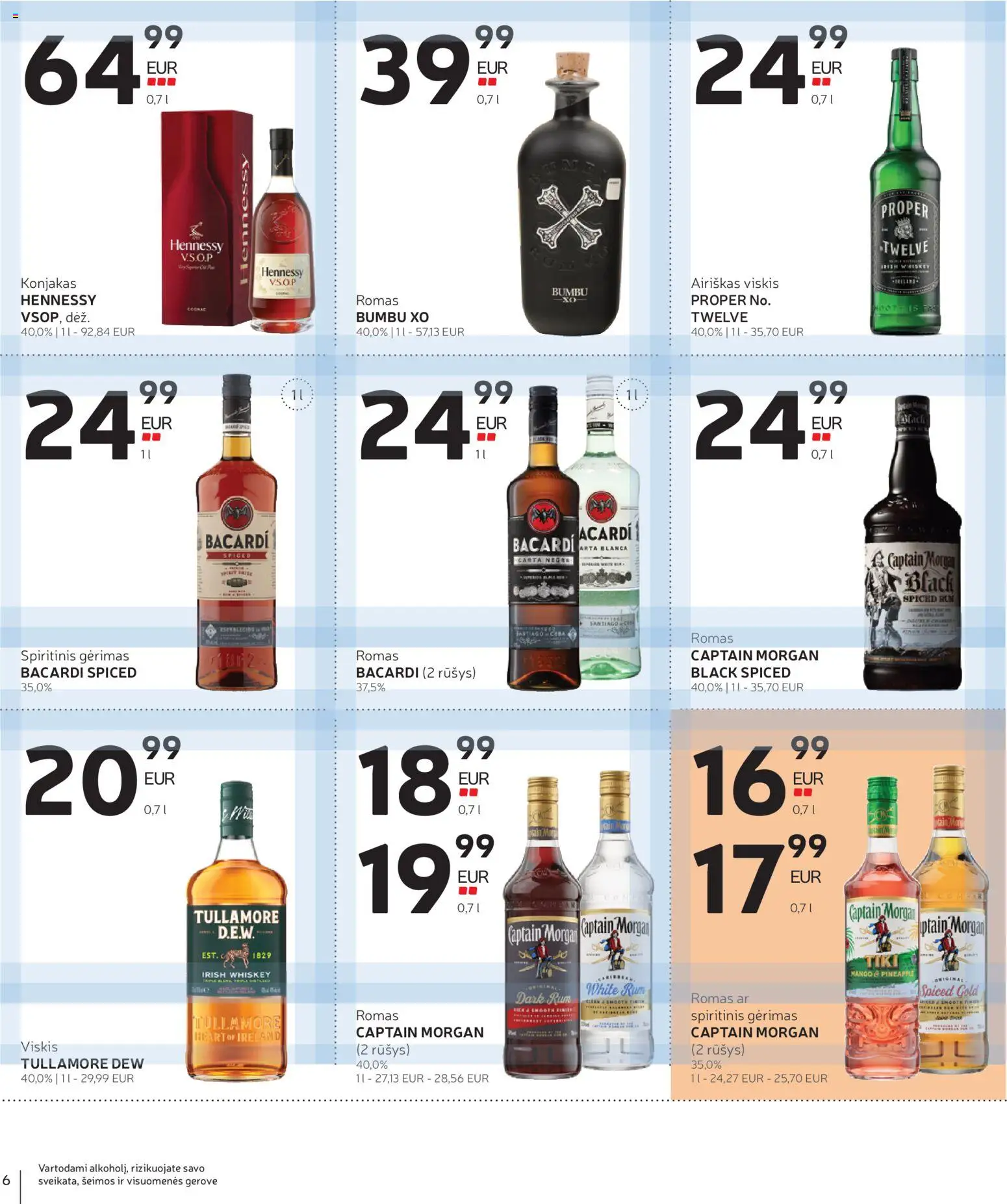 Rimi akcijos nuo 17.03.2026 | Puslapis: 6 | Prekių: Viskis