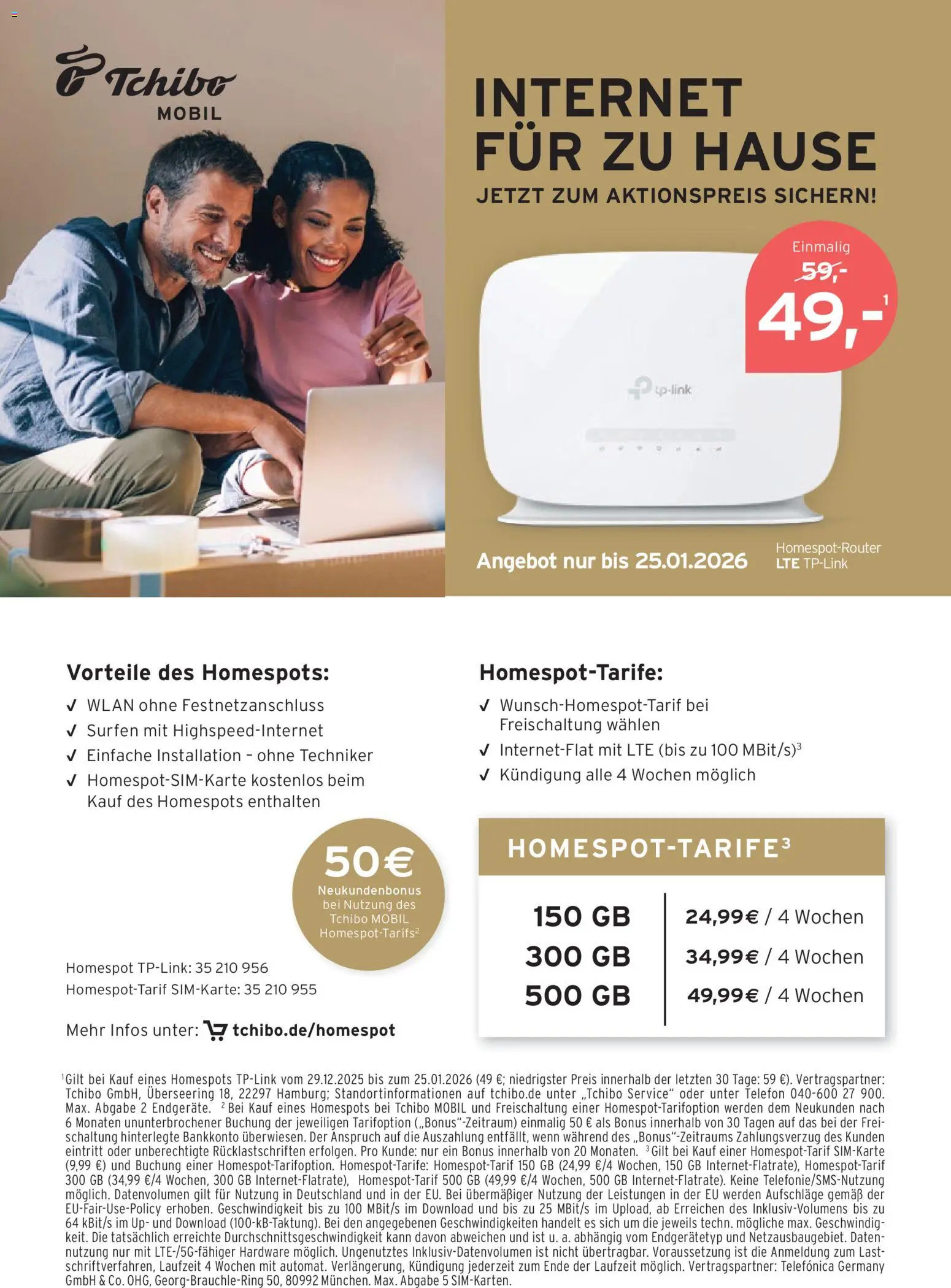 Prospekt Tchibo Mehr Farbe, mehr Frische – gültig ab 14.01.2026 | Seite: 30 | Produkte: Telefon