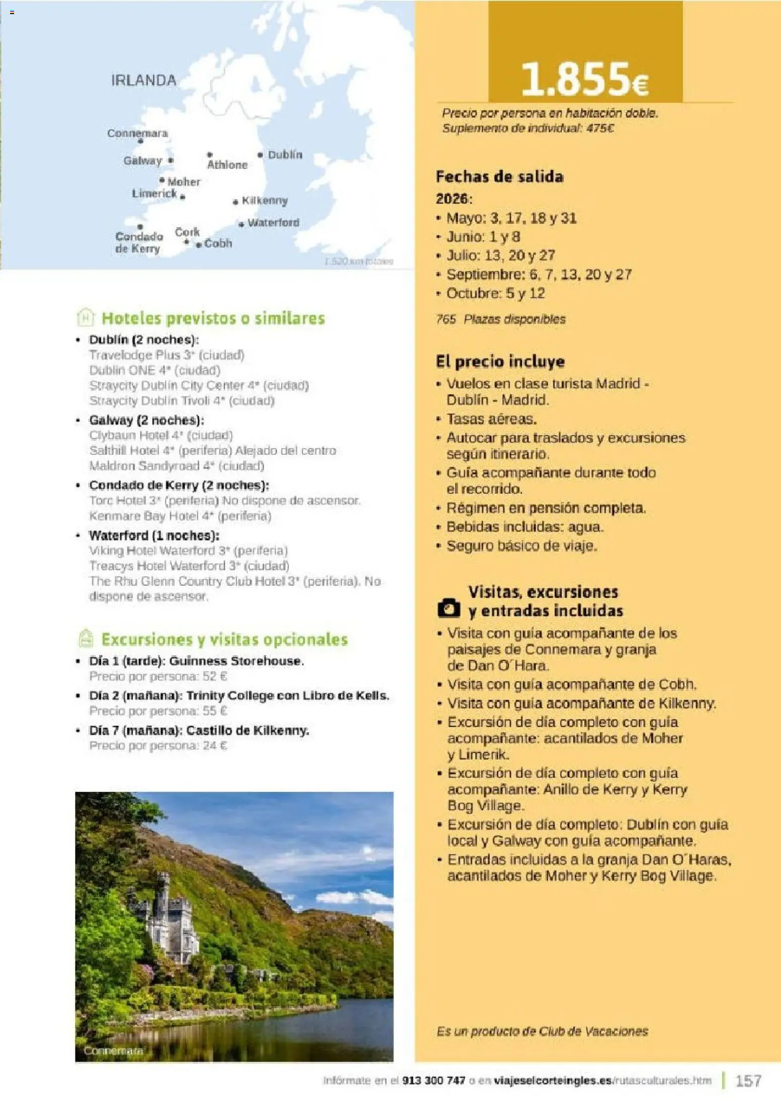 Viajes El Corte Inglés Rutas Culturales de la Comunidad de Madrid │ válido desde el 01.04.2026 | Página: 157