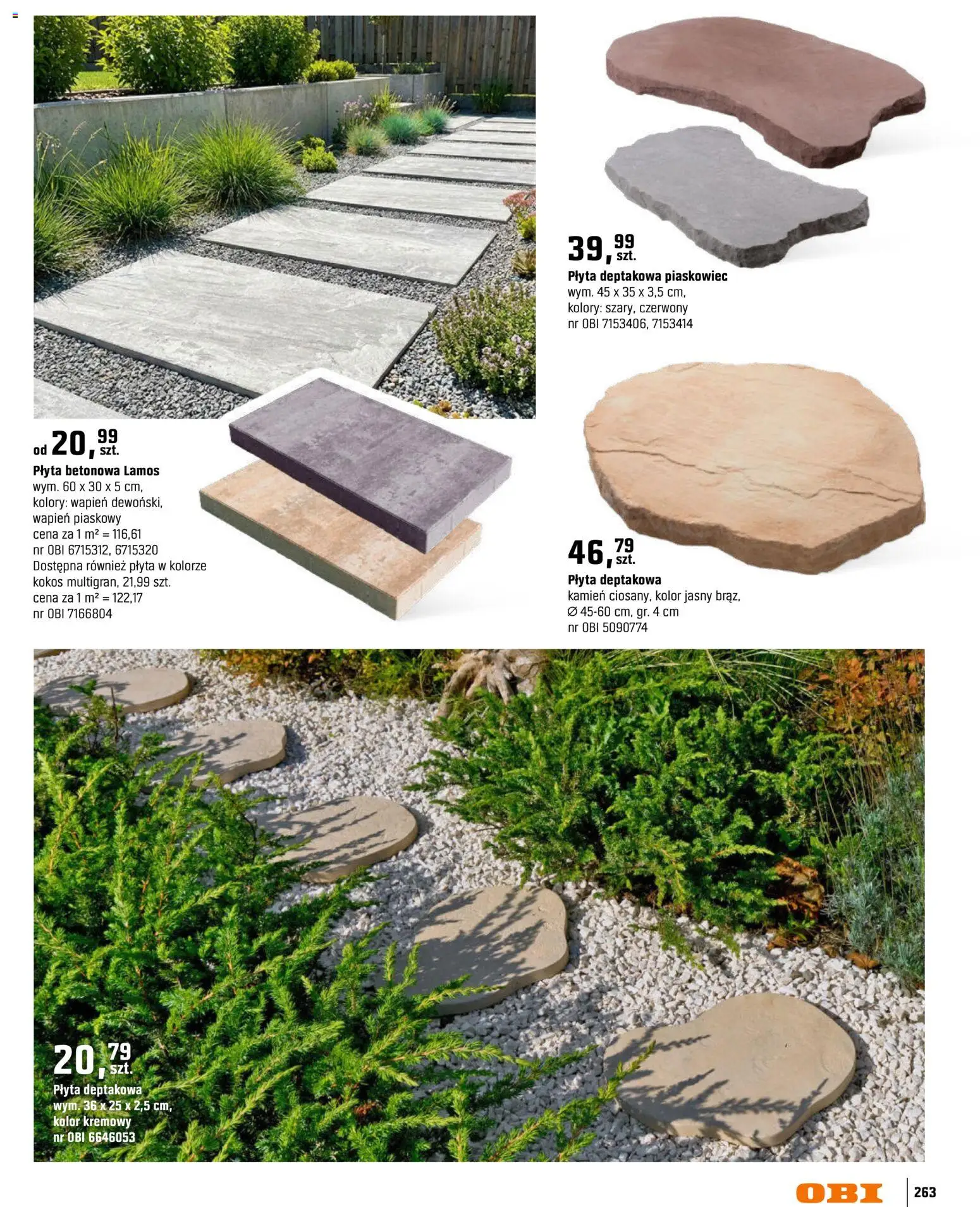OBI gazetka - Ogród od 11.03.2026 | Strona: 263