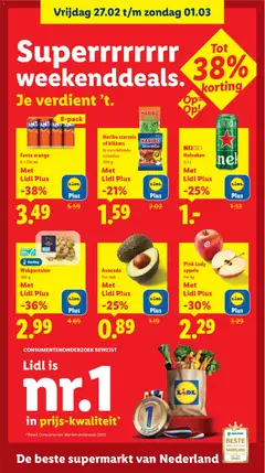 Avocado, Per stuk - Voorbeeld van een folder van Lidl, geldig van 23.02.2026 | Pagina: 36
