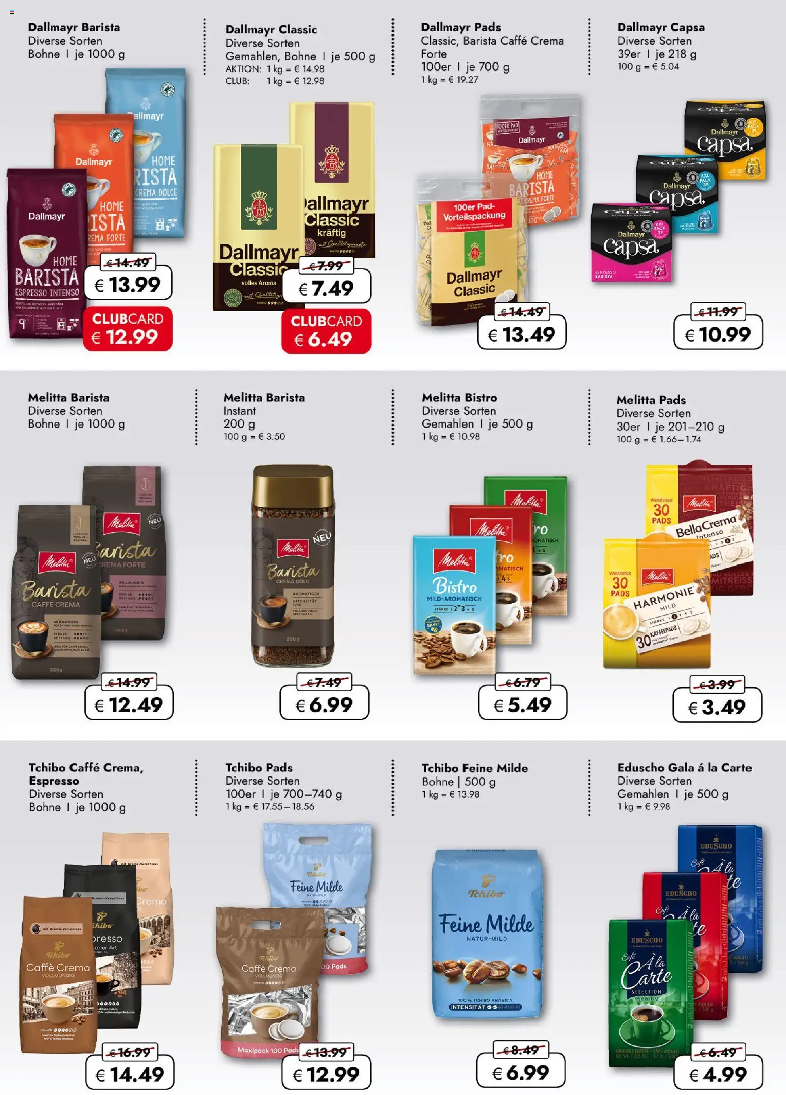 Travel Free leták od 09.01.2026 | Strana: 8 | Produkty: Tchibo, Barista crema, Crema, Caffè crema