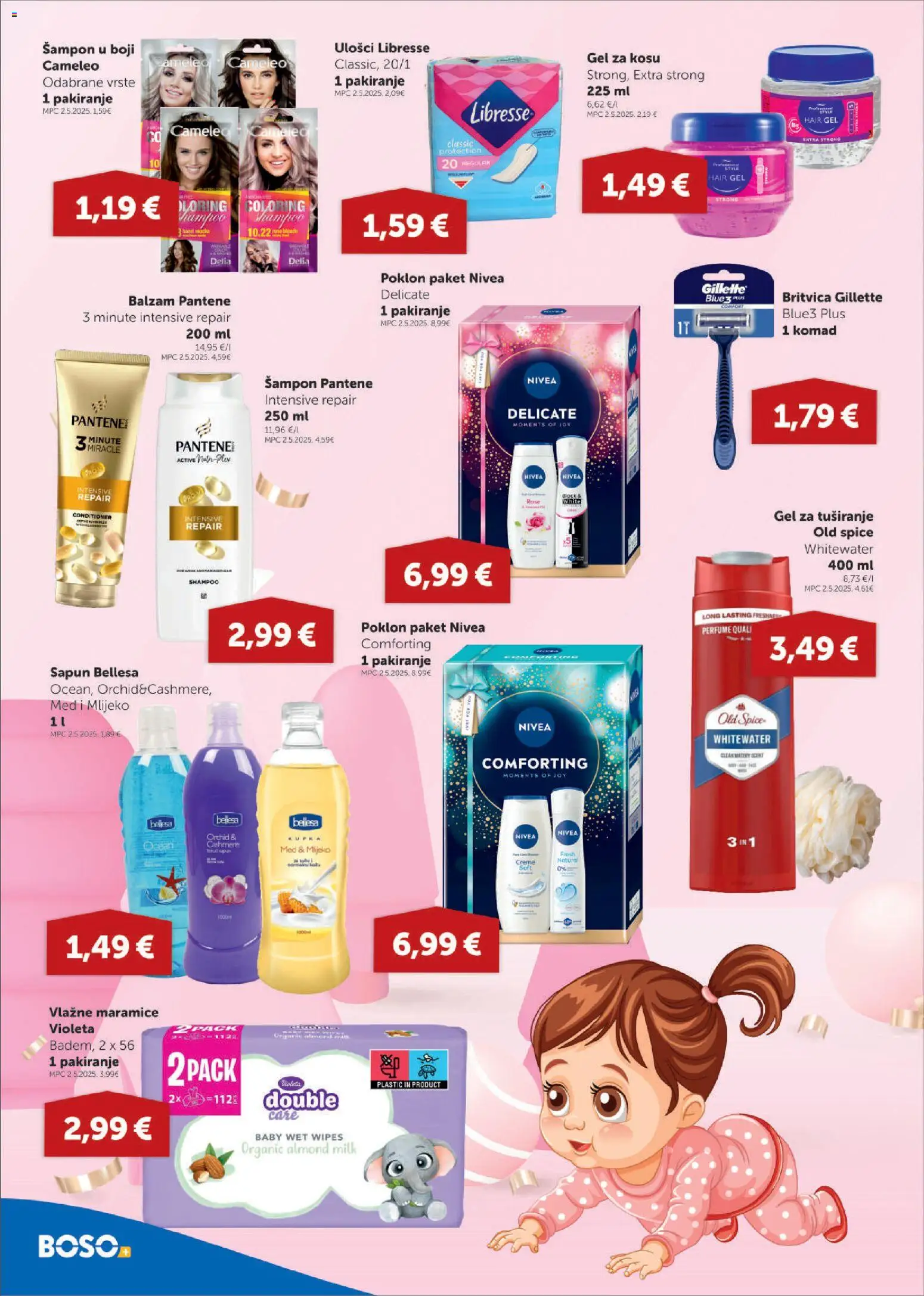 Boso katalog | vrijedi od 22.12.2025 | Stranica: 12 | Proizvodi: Med, Šampon, Vlažne maramice, Sapun