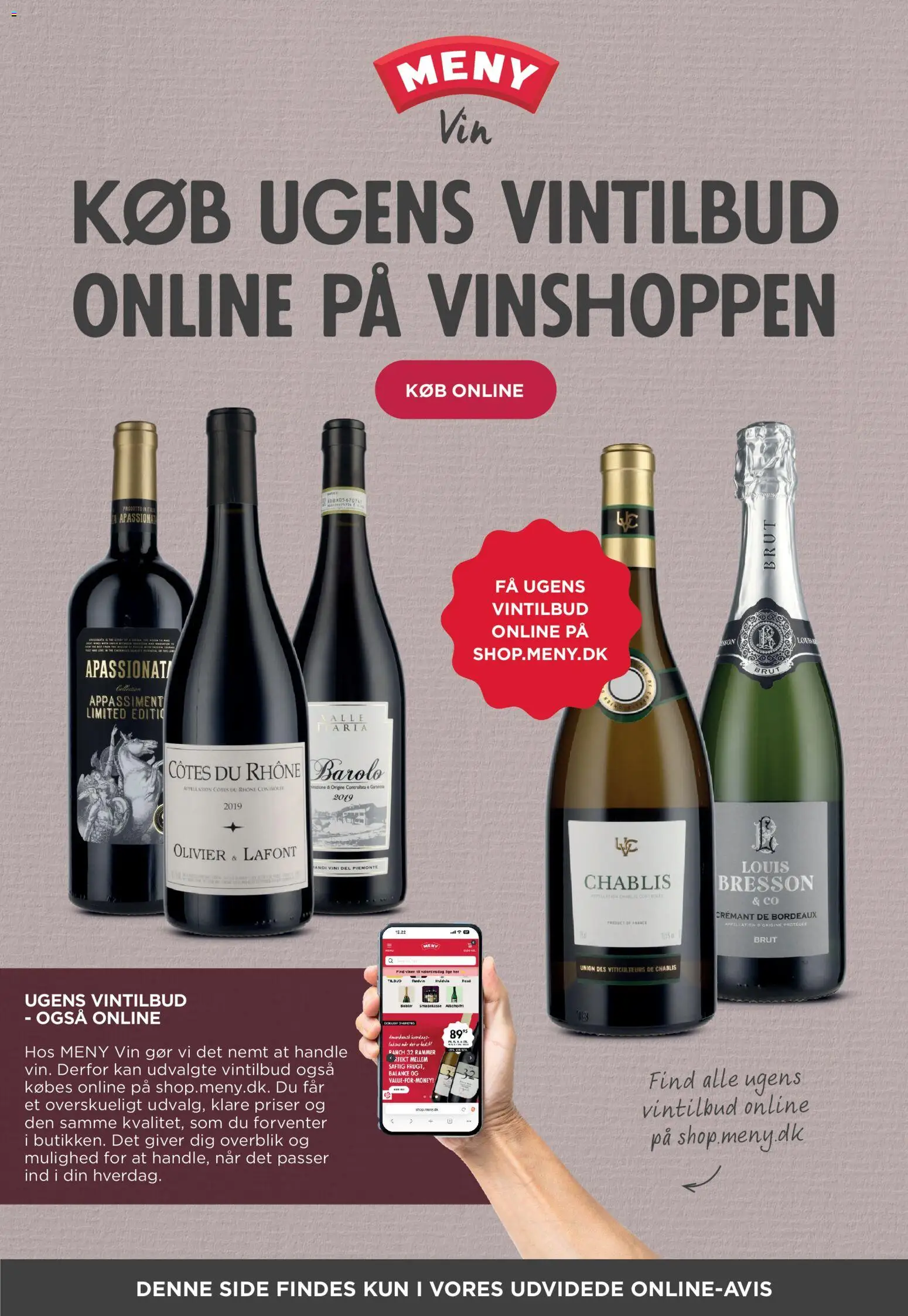 Meny tilbudsavis – gyldig fra 20.03.2026 | Side: 28 | Produkter: Rammer, Vin, Søm