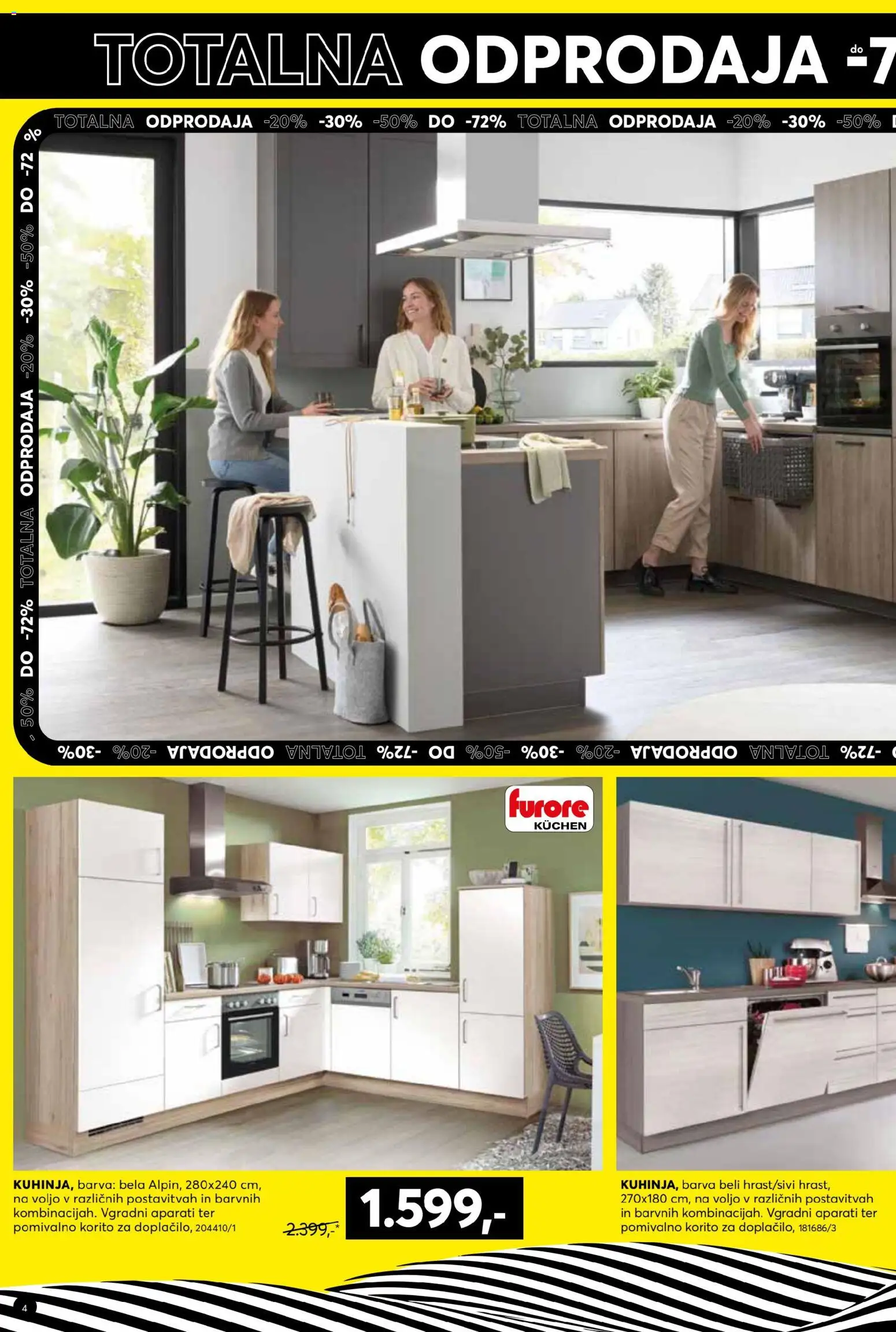 Novi Dipo katalog ponudbe – veljaven od 14.01.2026 | Stran: 4 | Izdelki: Pomivalno korito, Barva