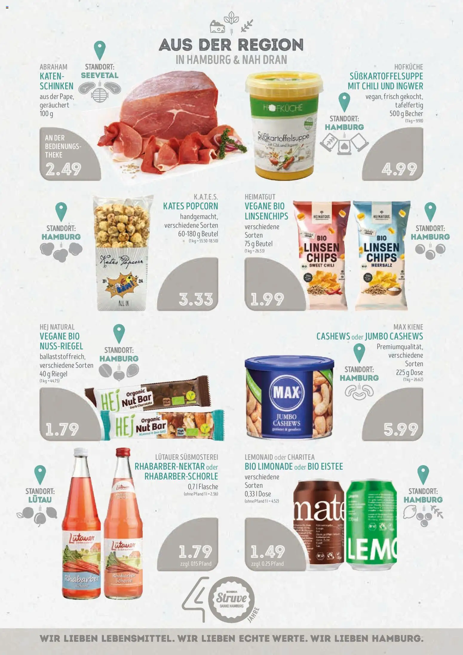 Edeka Struve Prospekt 	 – gültig ab 20.04.2026 | Seite: 11 | Produkte: Theke, Chili, Schinken, Rhabarber