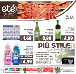 Anteprima del volantino Eté volantino Prime valido a partire dal 07.04.2026