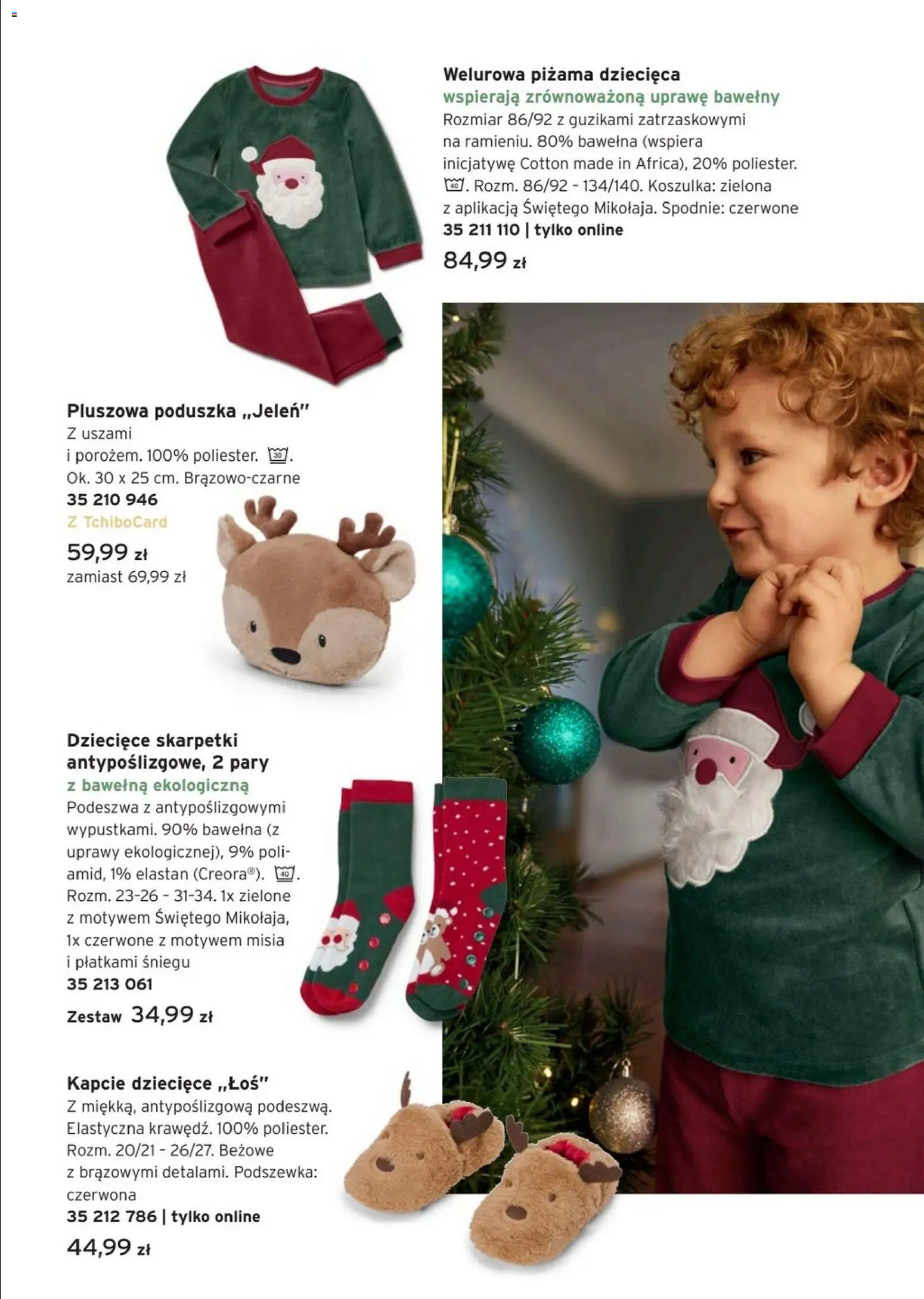 Tchibo promocje od 04.11.2025 | Strona: 12 | Produkty: Spodnie, Piżama, Skarpetki, Poduszka