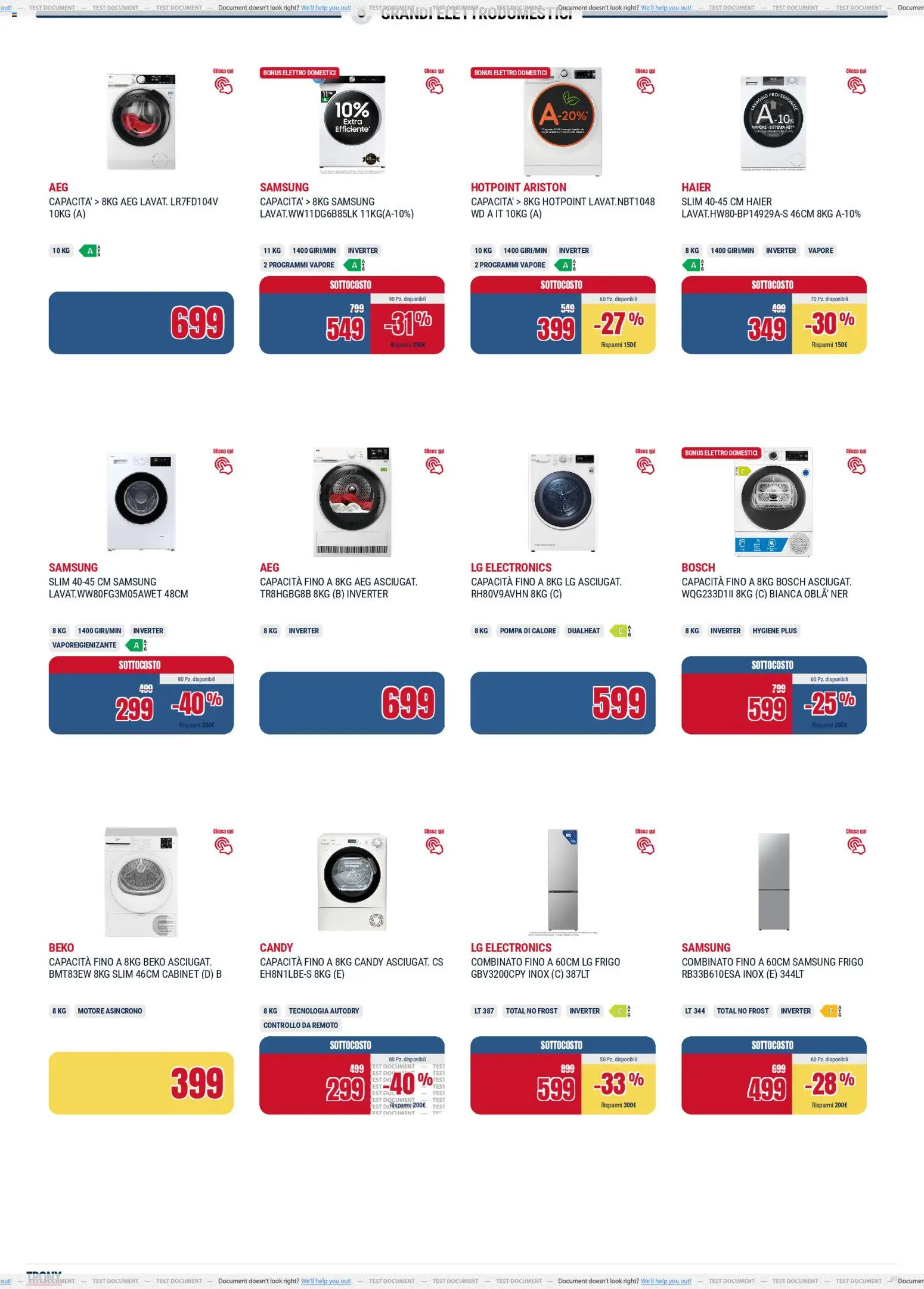 Volantino Trony del 13.12.2025 | Pagina: 9 | Prodotti: Samsung