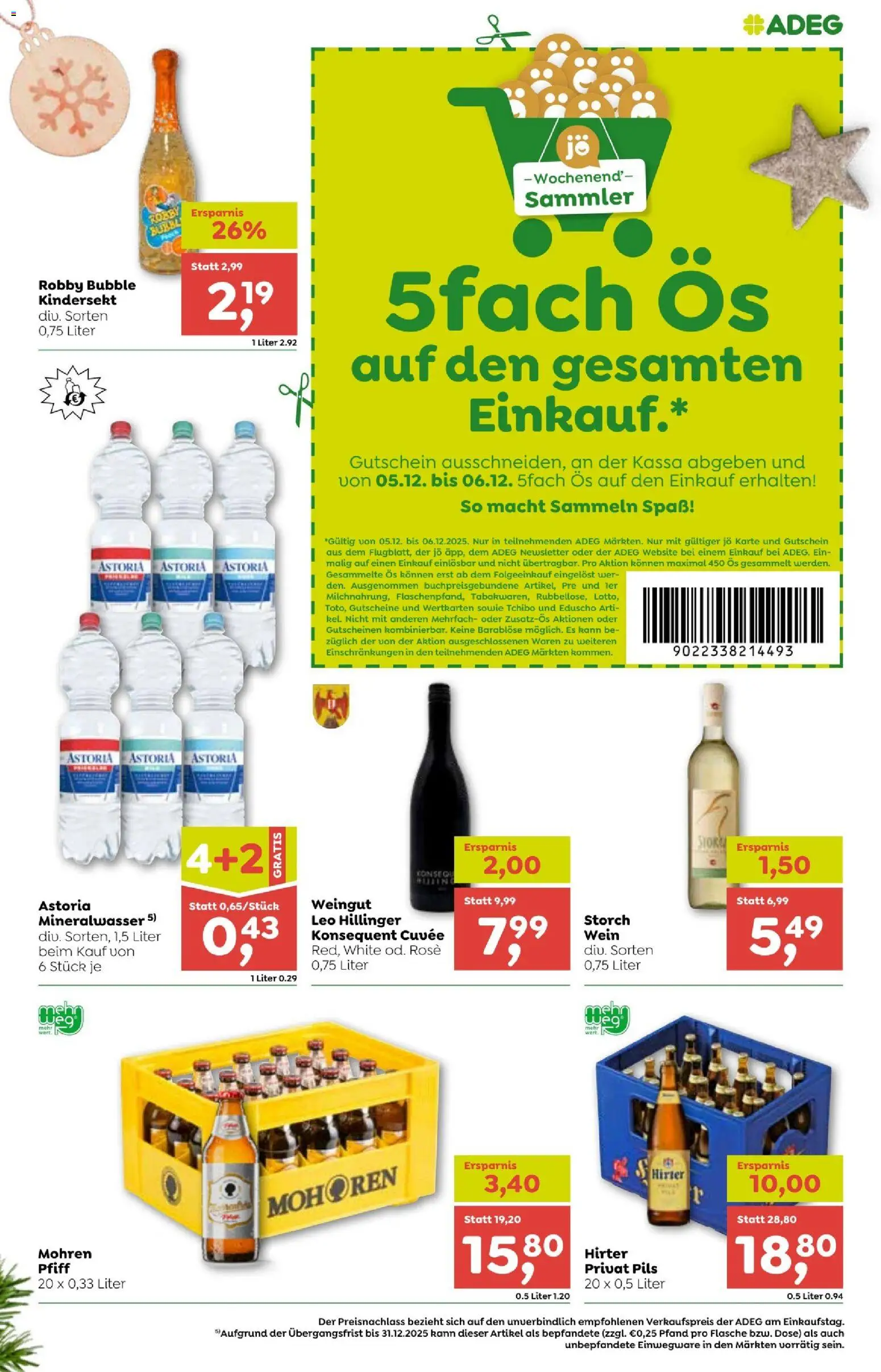 ADEG Vorarlberg gültig ab 04.12.2025 | Seite: 7 | Produkte: Wein