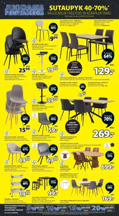 JYSK leidinys galioja nuo 18.11.2025 | Puslapis: 6 | Prekių: Stalas, Kėdė
