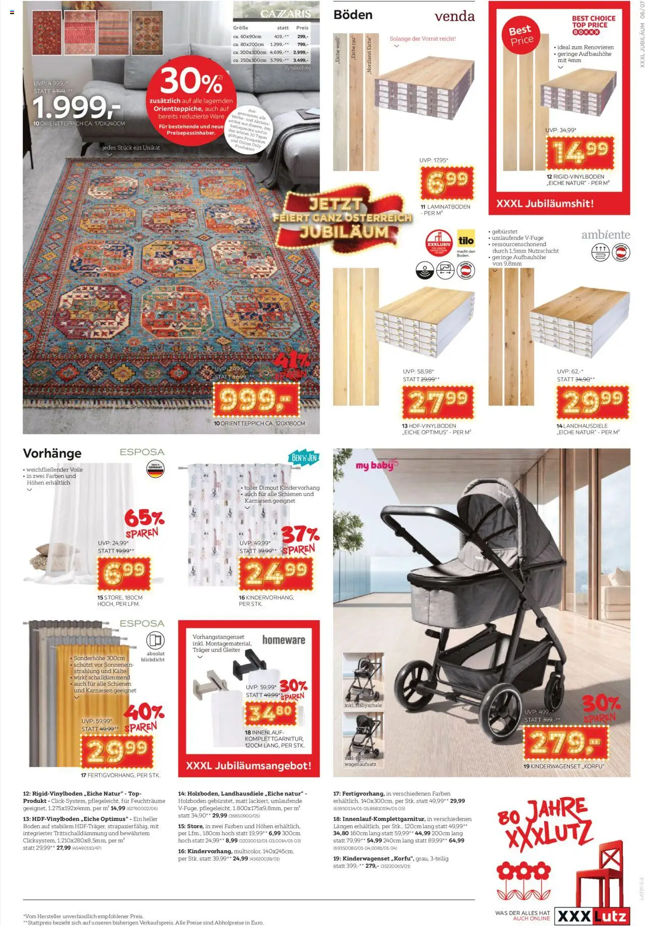 XXXLutz Jubiläums - Feiertage gültig ab 22.10.2025 | Seite: 7 | Produkte: Teppich