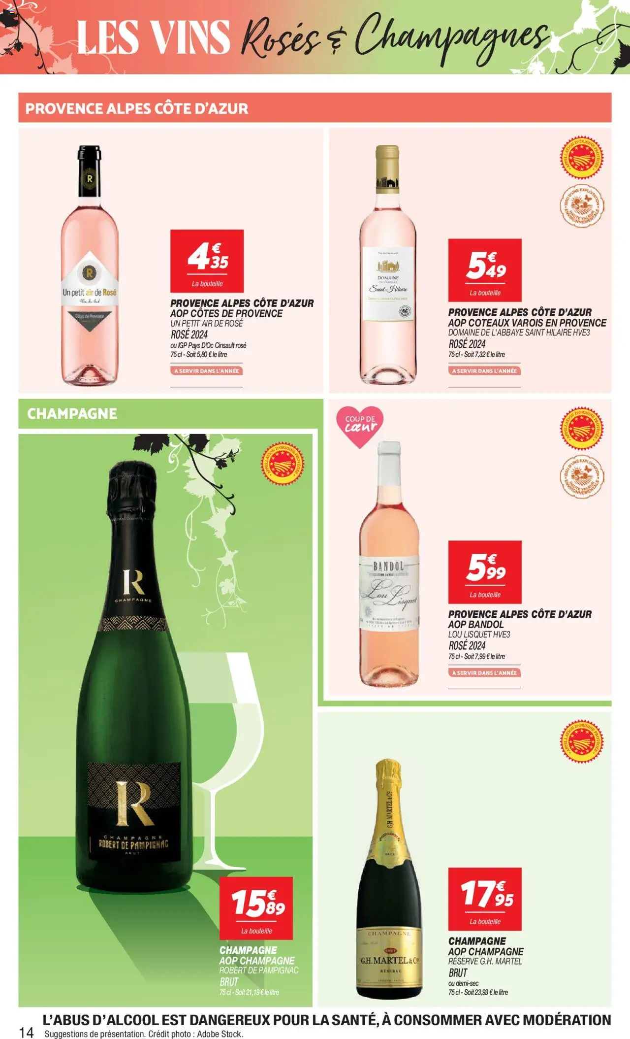  | Page: 14 | Produits: Champagne