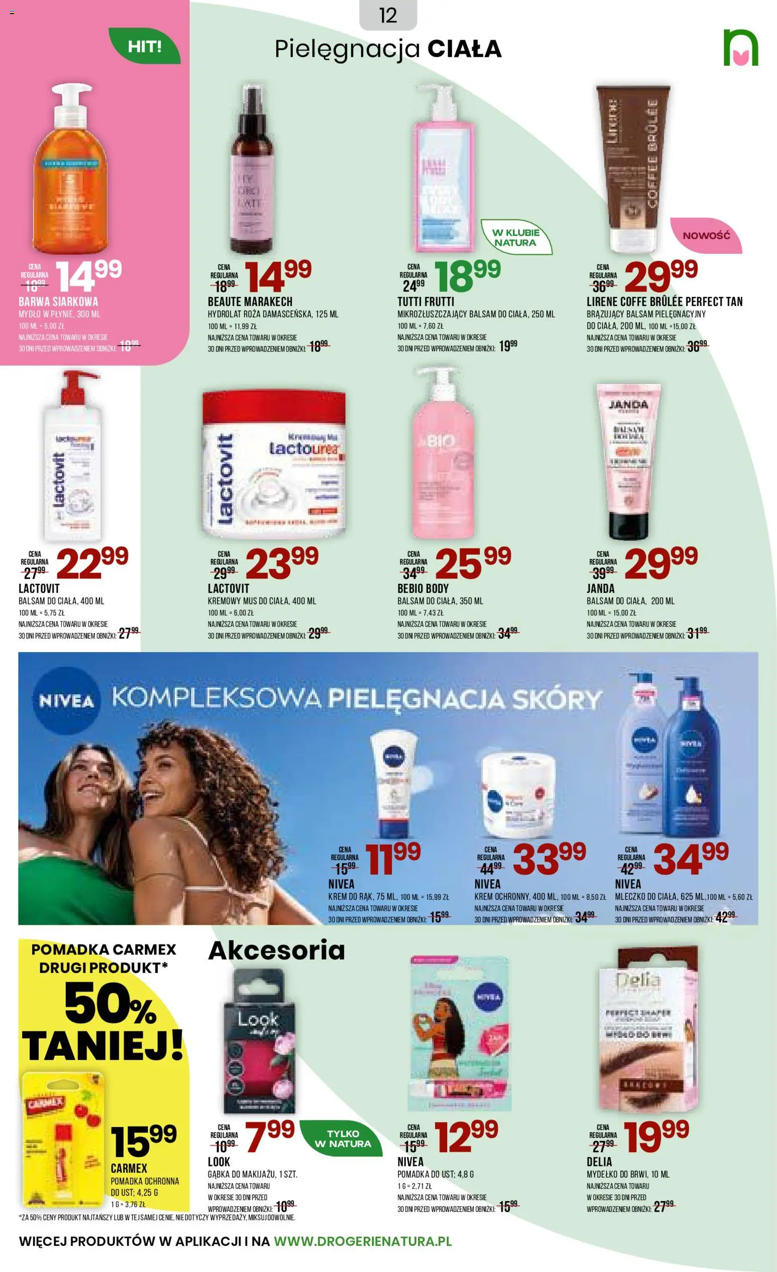 Drogerie Natura Black Friday od 10.11.2025 | Strona: 12 | Produkty: Gąbka, Body, Krem, Hydrolat
