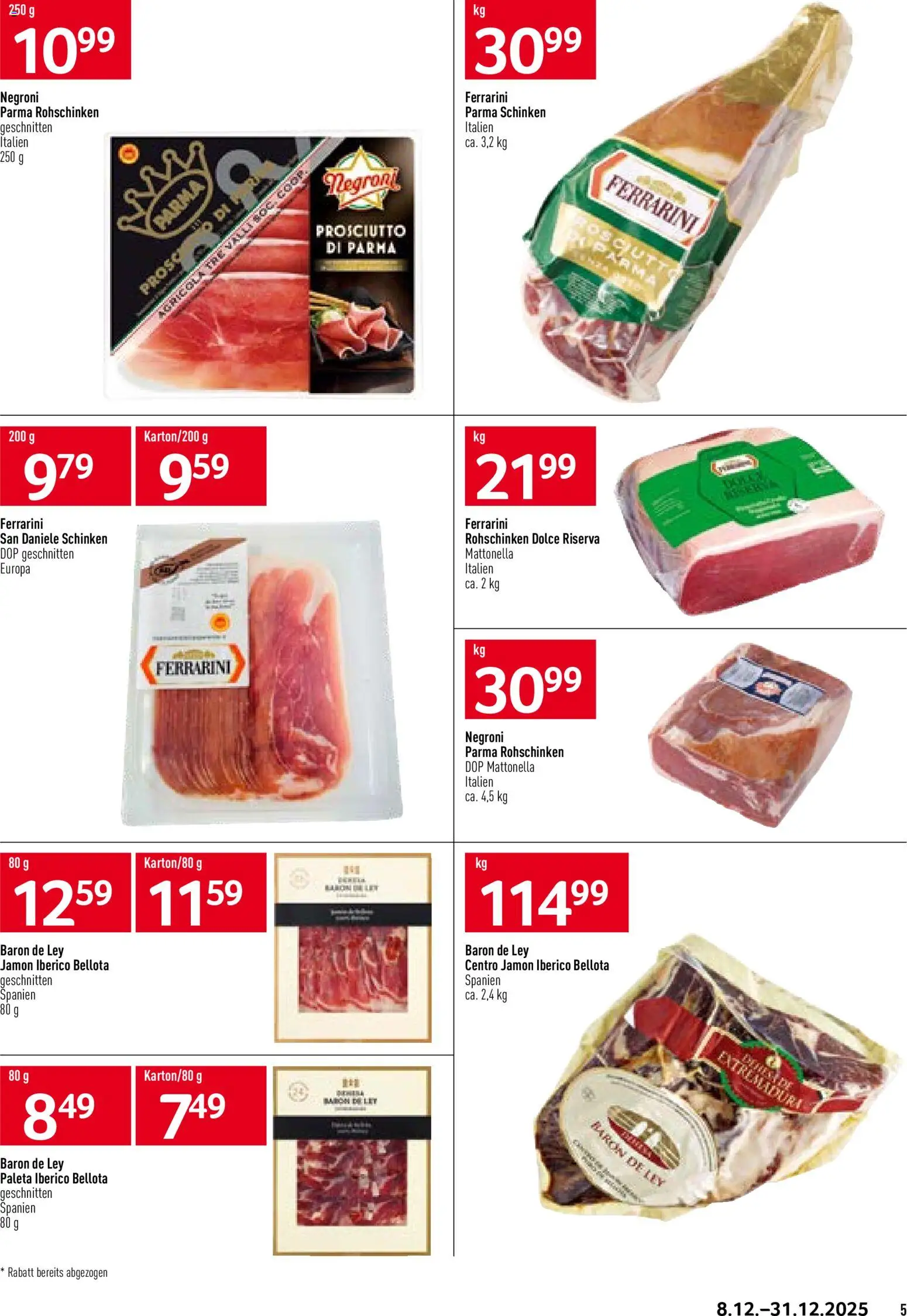 Prodega Aktionen Festtage – gültig ab 08.12.2025 | Seite: 5