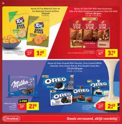 Kruidvat folder week 49 - Voorbeeld van een folder van Kruidvat, geldig van 02.12.2025 | Pagina: 58 | Producten: Oreo, Box, Crème, Melk