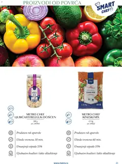 Metro katalog Smart Chef - pregled Metro kataloga - važi od 24.03.2026 | Strana: 21 | Proizvode: Beli luk