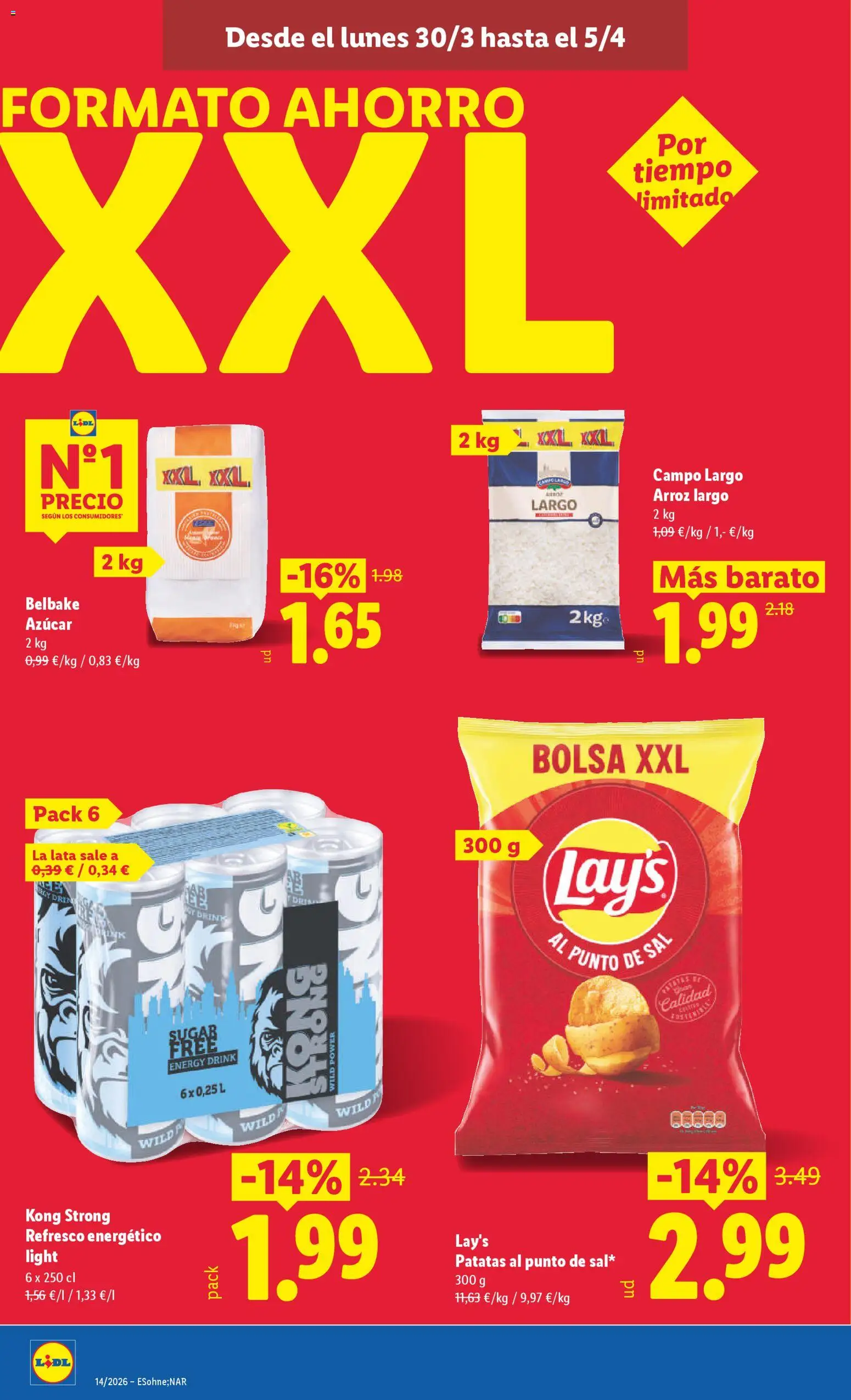 Lidl folleto │ válido desde el 30.03.2026 | Página: 22 | Productos: Arroz, Bolsa