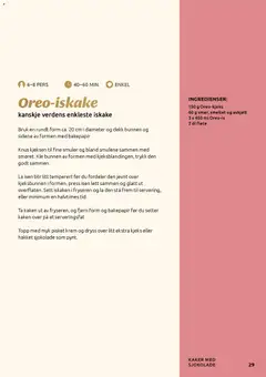 Forhåndsvisning av Joker Bake kake søte gyldig fra 03.11.2025 | Side: 29 | Produkter: Brassestol, SSD-диск, Krem, Prosecco