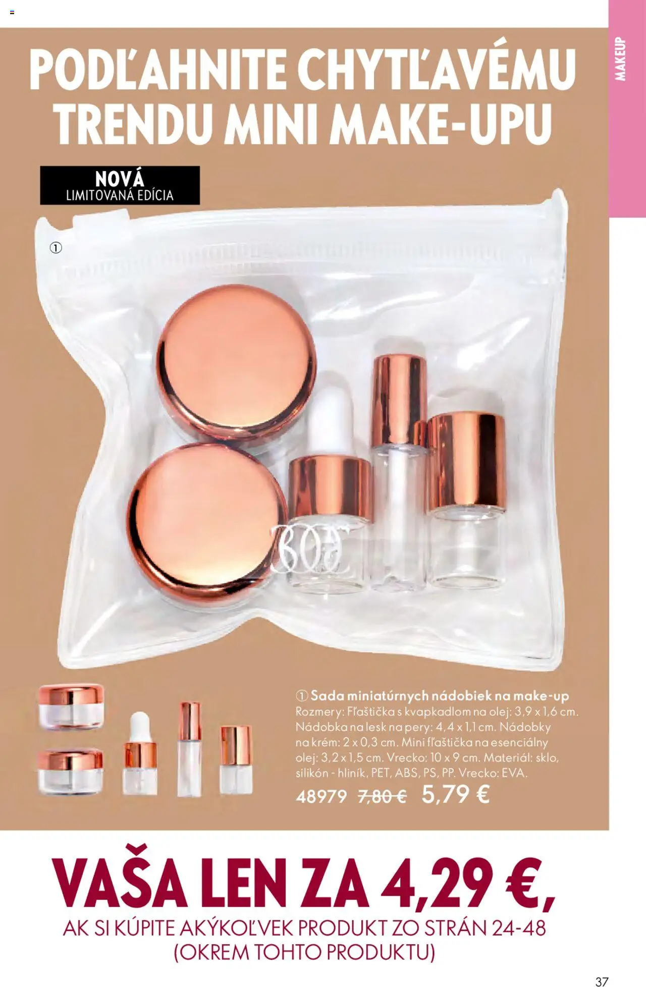 Nové Oriflame akcie – leták je platný od 22.10.2025 | Strana: 37 | Produkty: Olej, Lesk na pery, Krém