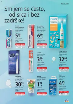 DM katalog | vrijedi od 01.09.2025 | Stranica: 25 | Proizvodi: Zubni konac, Pasta za zube, Pasta, Parodontax