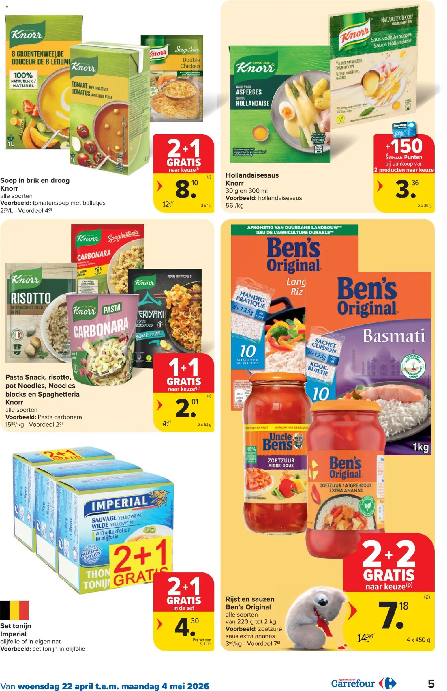 {H1} | Pagina: 5 | Producten: Rijst, Saus, Fruit, Pot