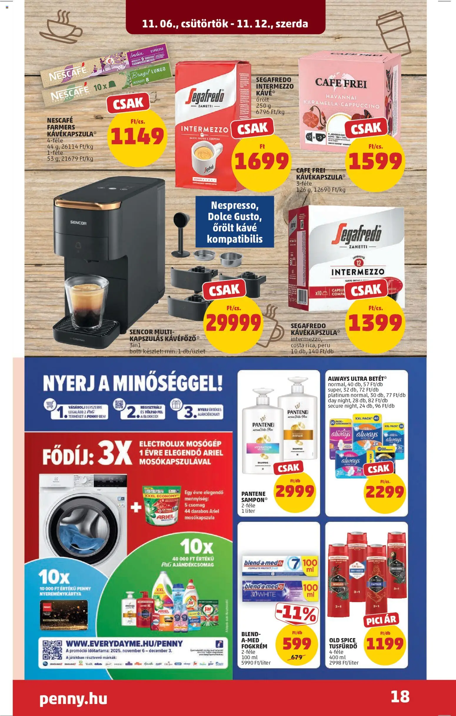 PENNY akciós ujság - amely érvényes a következő dátumtól: 06.11.2025 | Oldal: 22