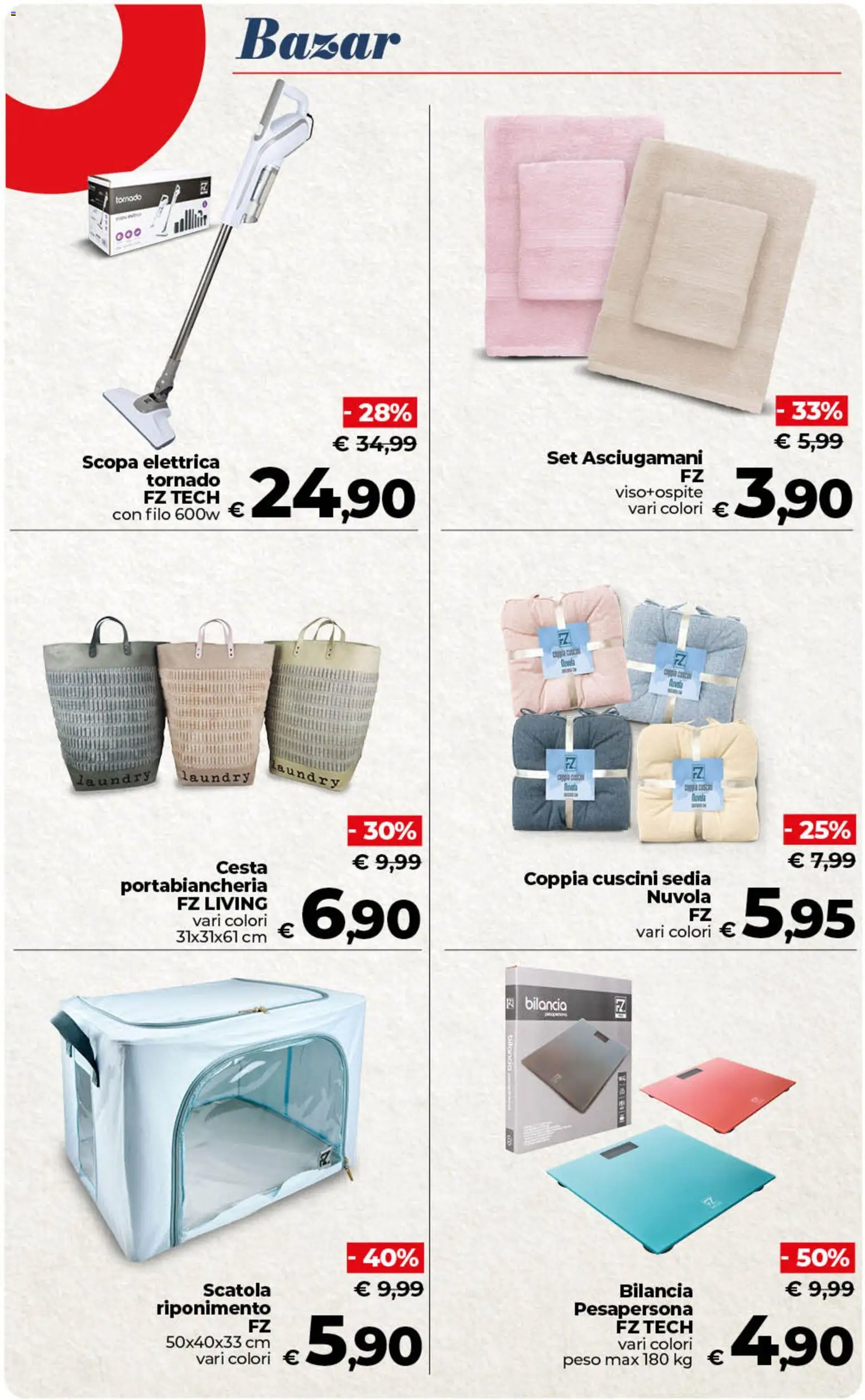 Volantino COOP del 17.03.2026 | Pagina: 47 | Prodotti: Scopa elettrica, Scopa, Bilancia, Scatola