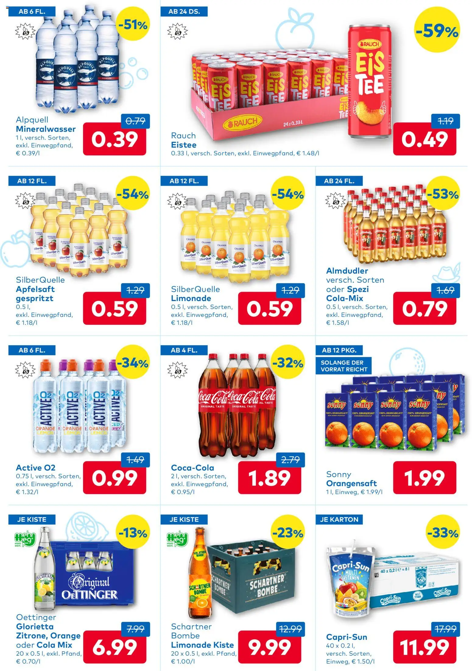 T&G Flugblatt gültig ab 12.03.2026 | Seite: 5 | Produkte: Eis, Planche de surf, Saft, Tee