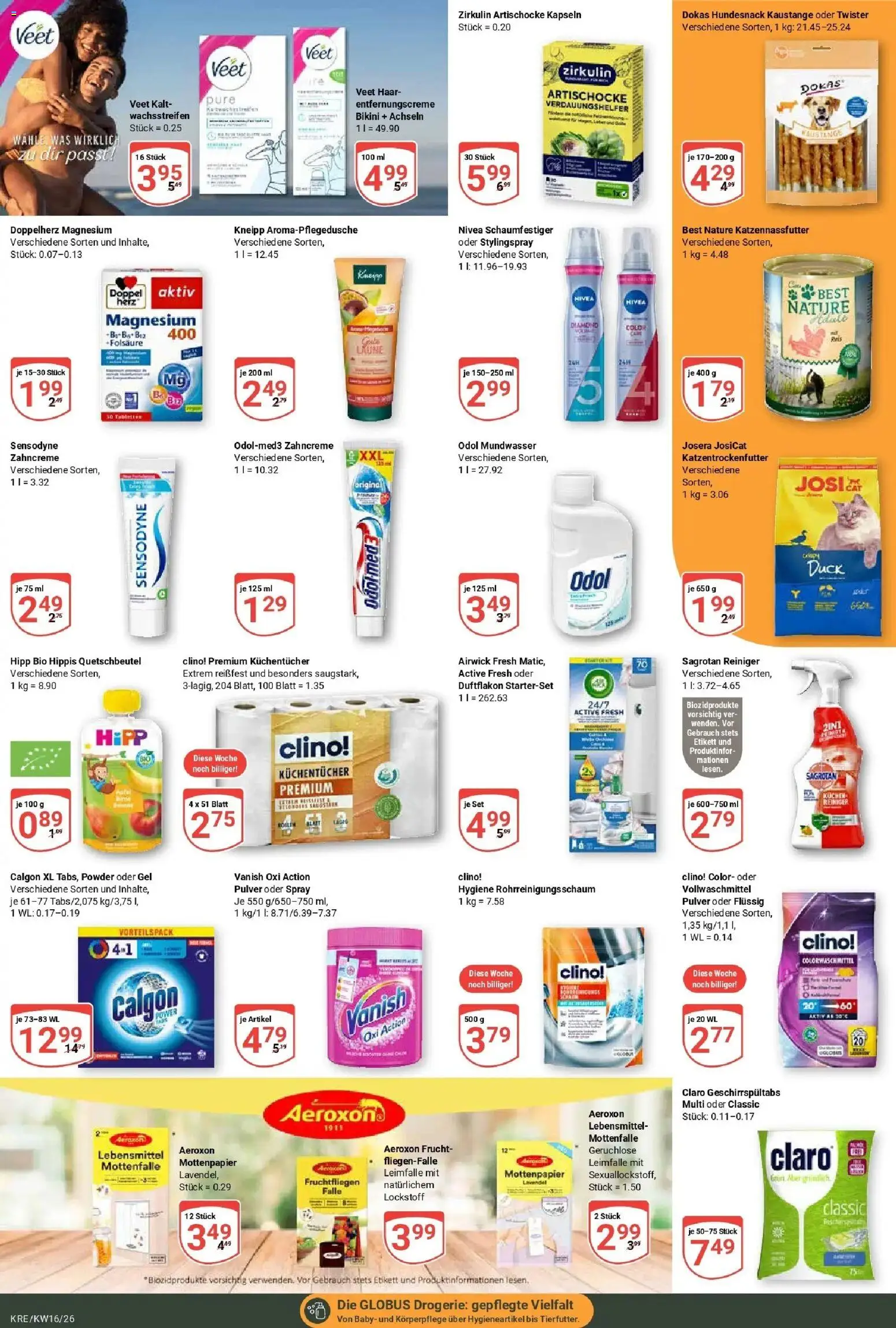 Globus Prospekt Krefeld	 – gültig ab 12.04.2026 | Seite: 20 | Produkte: Bikini, Mundwasser