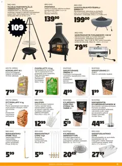 Tokmanni-mainoslehti voimassa 02.04.2026 alkaen | Sivu: 25 | Tuotteet: Takka
