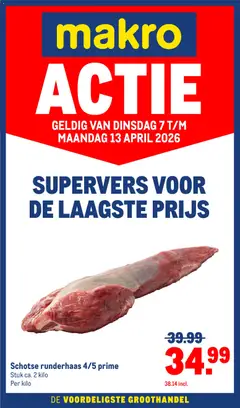 Makro folder - Versdeals - Voorbeeld van een folder van Makro, geldig van 07.04.2026