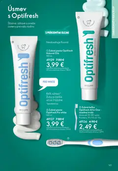 Oriflame leták platný od 04.03.2026 | Strana: 143 | Produkty: Zubná kefka, Zubná pasta