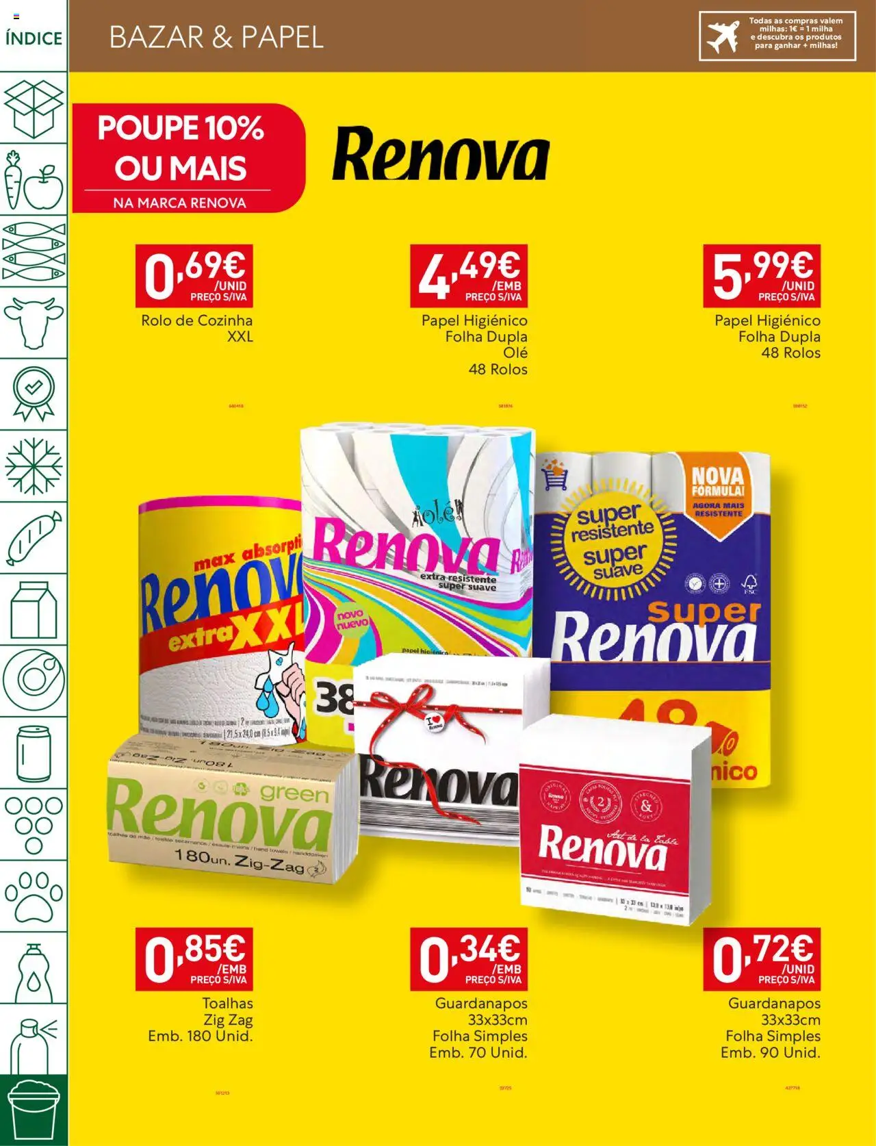 Recheio folheto │ válido de 09.09.2025 | Página: 48 | Produtos: Papel higiénico, Guardanapos