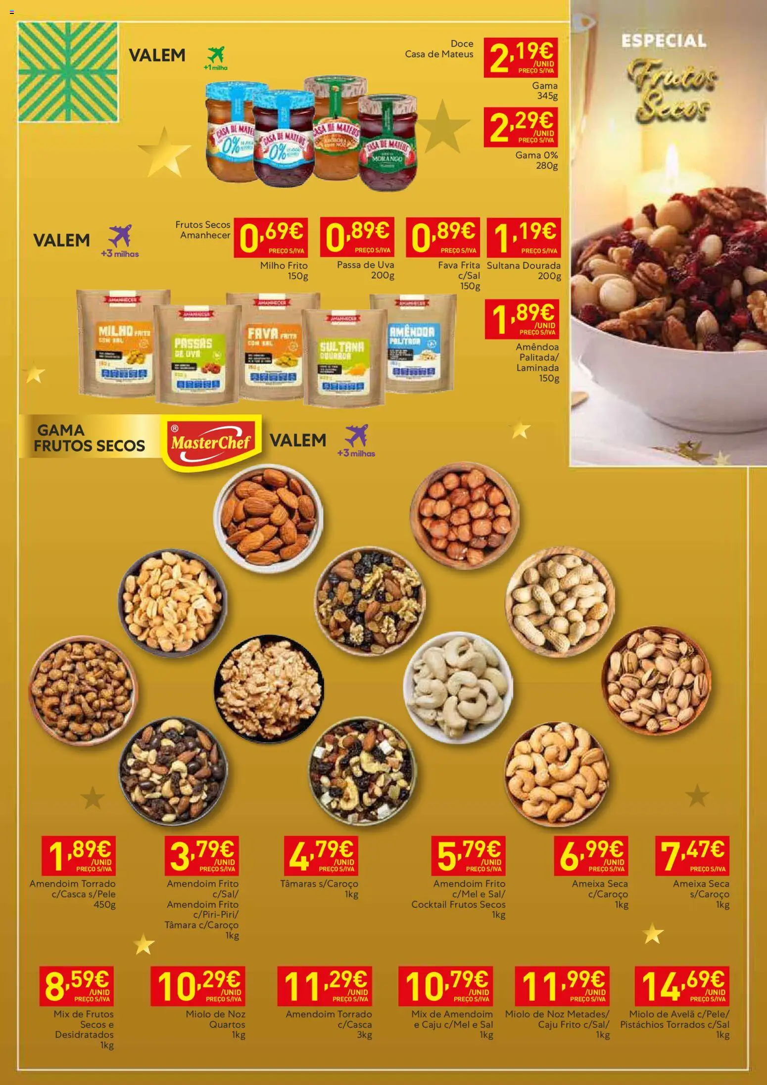 Recheio - Madeira │ válido de 23.12.2025 | Página: 9 | Produtos: Dourada, Sal, Tâmaras, Milho