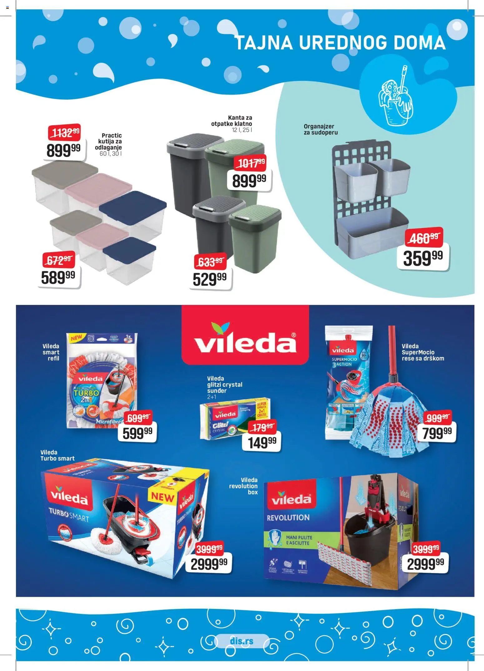 DIS katalog - važi od 12.03.2026 | Strana: 25 | Proizvode: Kutija, Vileda