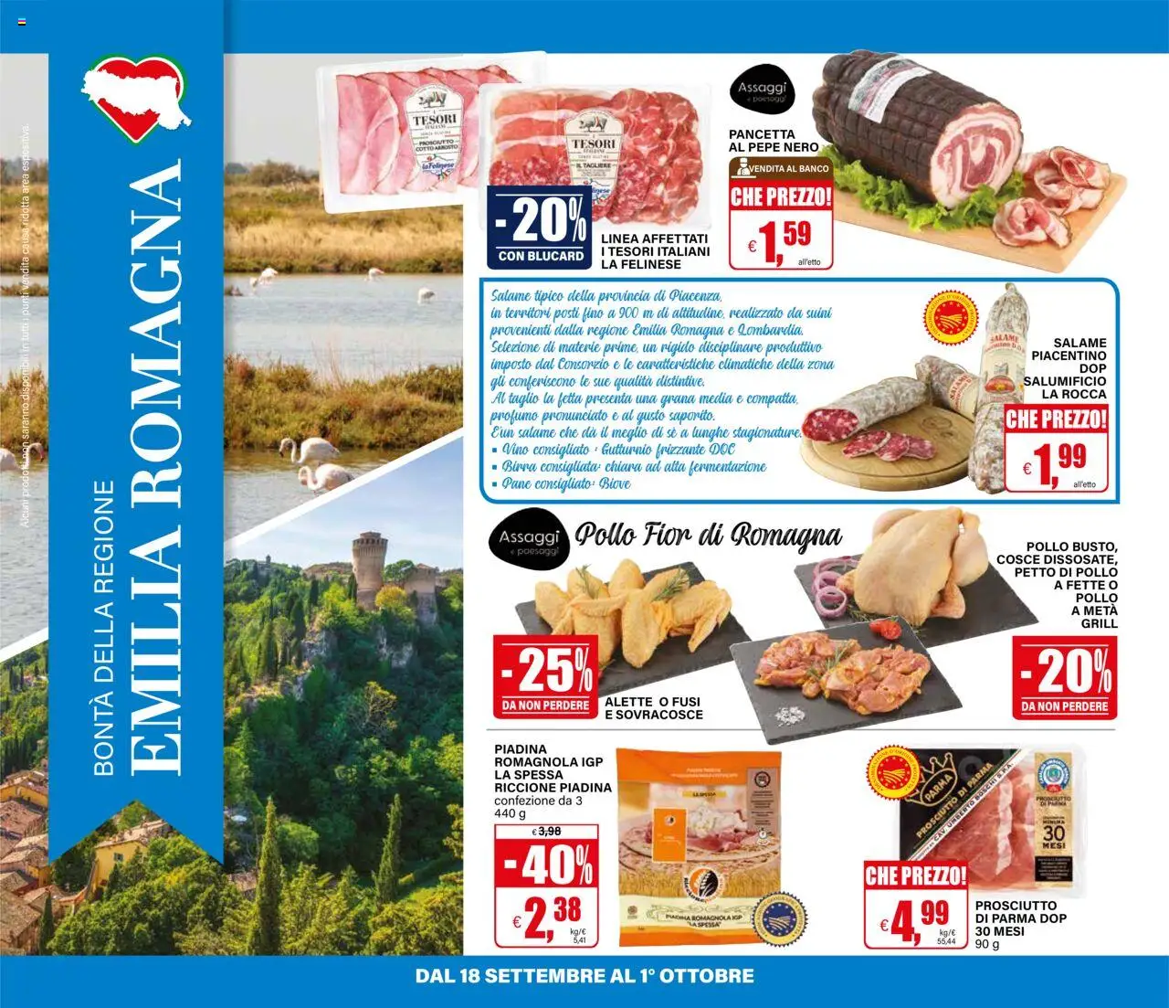 Volantino Il Gigante del 18.09.2025 | Pagina: 16 | Prodotti: Arrosto, Pane, Pepe, Vino