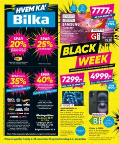 Bilka - Black Friday gyldig fra 28.11.2025