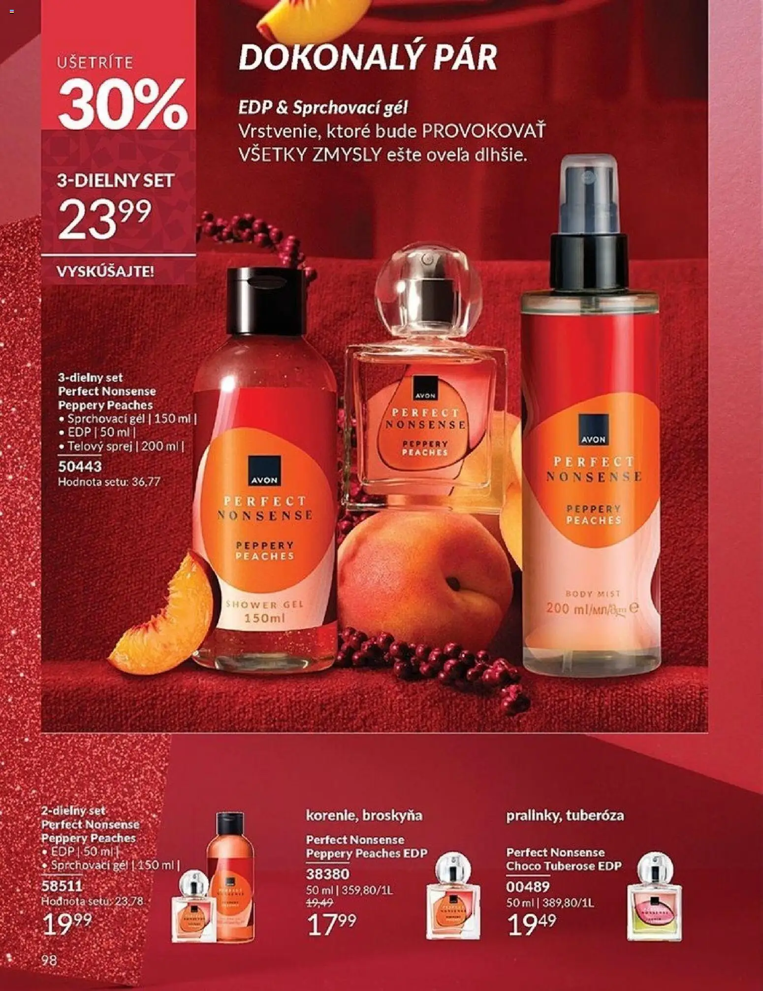 Nové Avon akcie – leták je platný od 01.11.2025 | Strana: 98