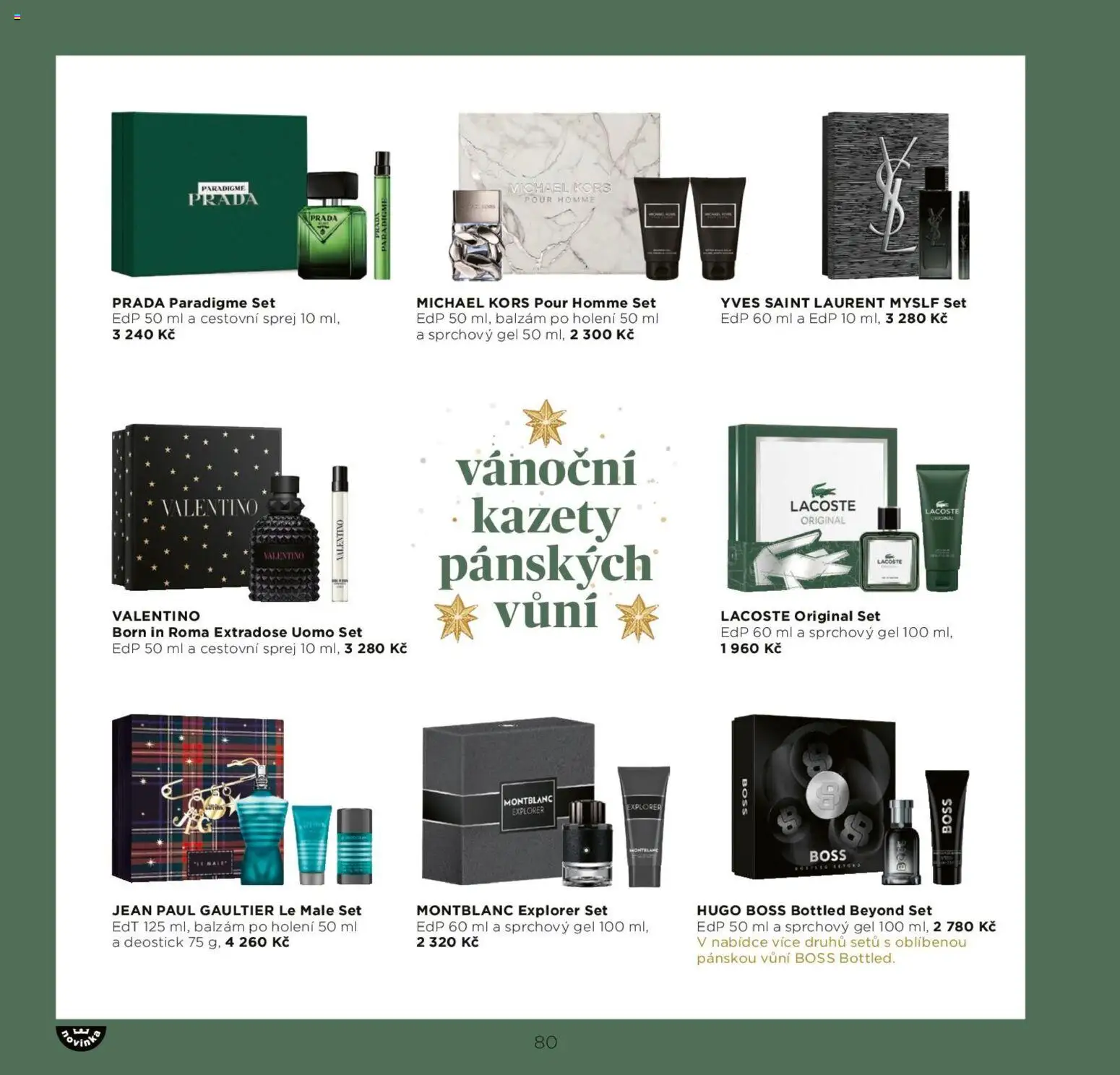 FAnn katalog Vánoce 2025 od 30.10.2025 | Strana: 80 | Produkty: Sprchový gel
