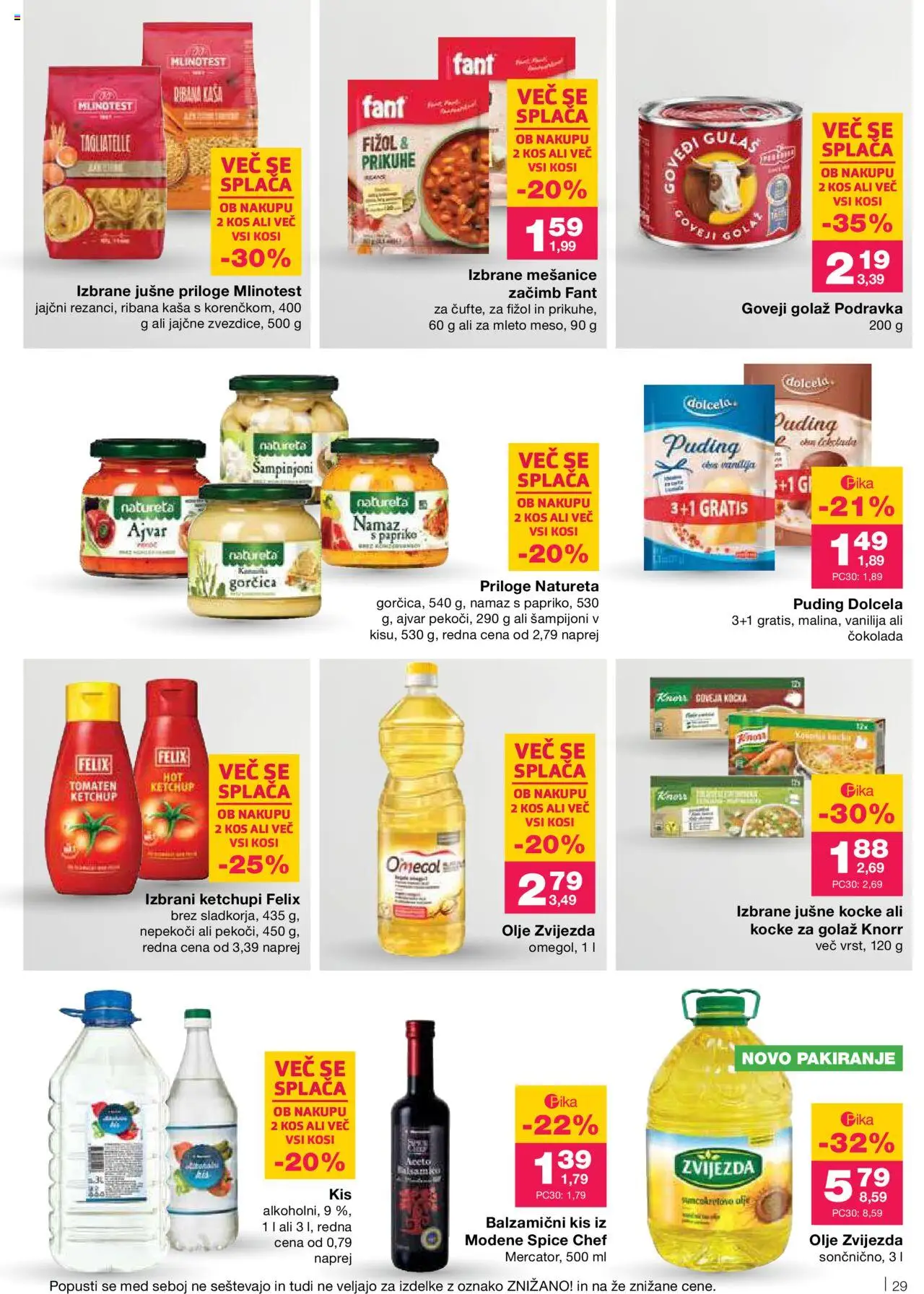Mercator katalog │ velja od 07.08.2025 | Stran: 33 | Izdelki: Paprika, Puding, Kis, Cokolada