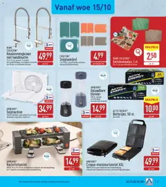 Aldi folder week 42 - Voorbeeld van een folder van Aldi, geldig van 13.10.2025 | Pagina: 21 | Producten: Snijmachine, Blender