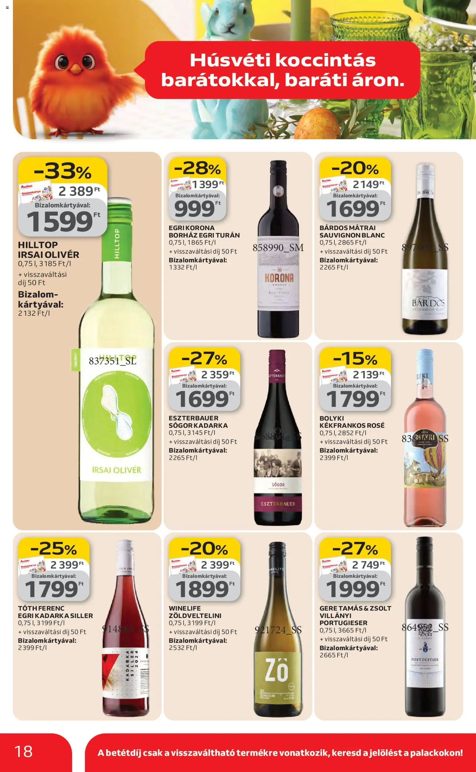 Auchan akciós ujság - amely érvényes a következő dátumtól: 26.02.2026 | Oldal: 18