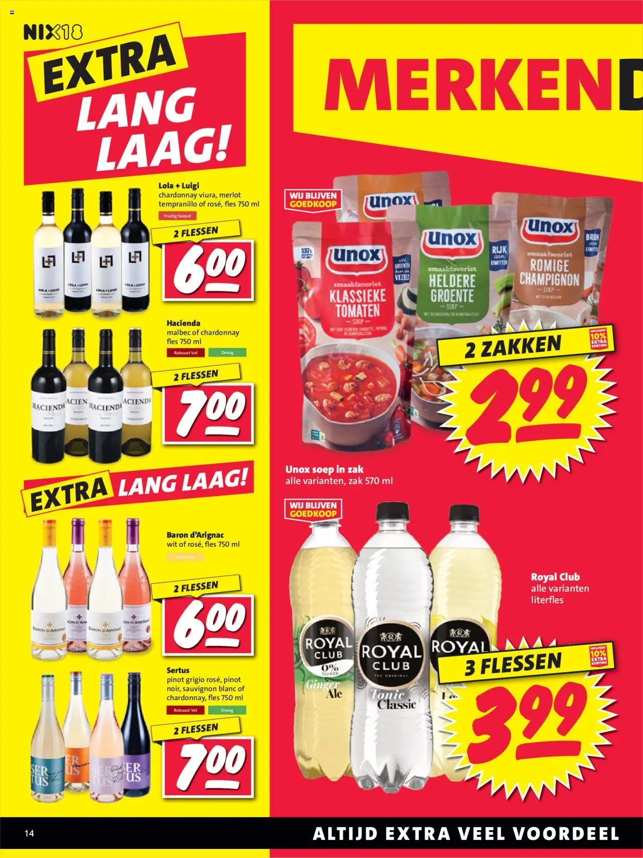  | Pagina: 14 | Producten: Champignon, Tomaten, Fles, Zak