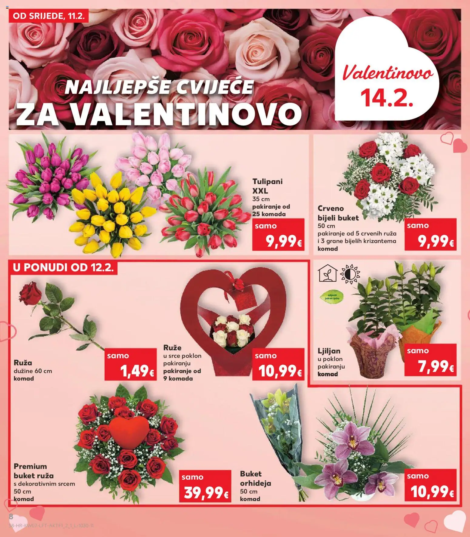 Kaufland HR akciós ujság - amely érvényes a következő dátumtól: 11.02.2026 | Oldal: 8