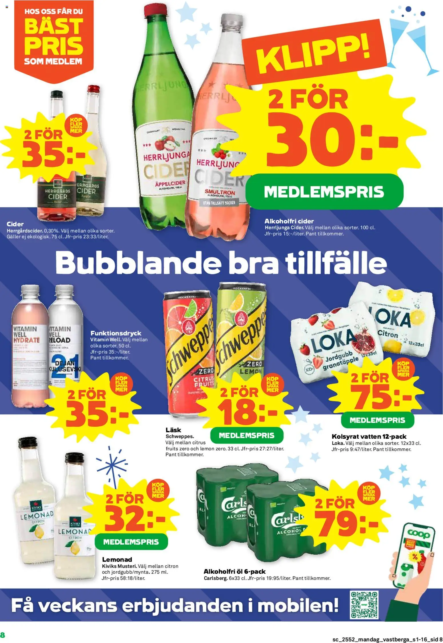 Coop Forum reklamblad aktuell från 29.12.2025 | Sida: 8