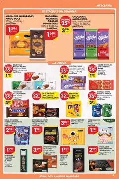 Pré-visualização CHOCOLATE MILKA Amêndoas e caramelo/ Strawberry Cheesecake, 300g válido de 16.04.2026 | Página: 19 | Produtos: Amêndoas, Bolo, Chocolates, Gomas