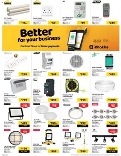 Builders specials catalogue – valid from 07.10.2025 | Page: 4 | Products: Cable, Timer, Light, Switch