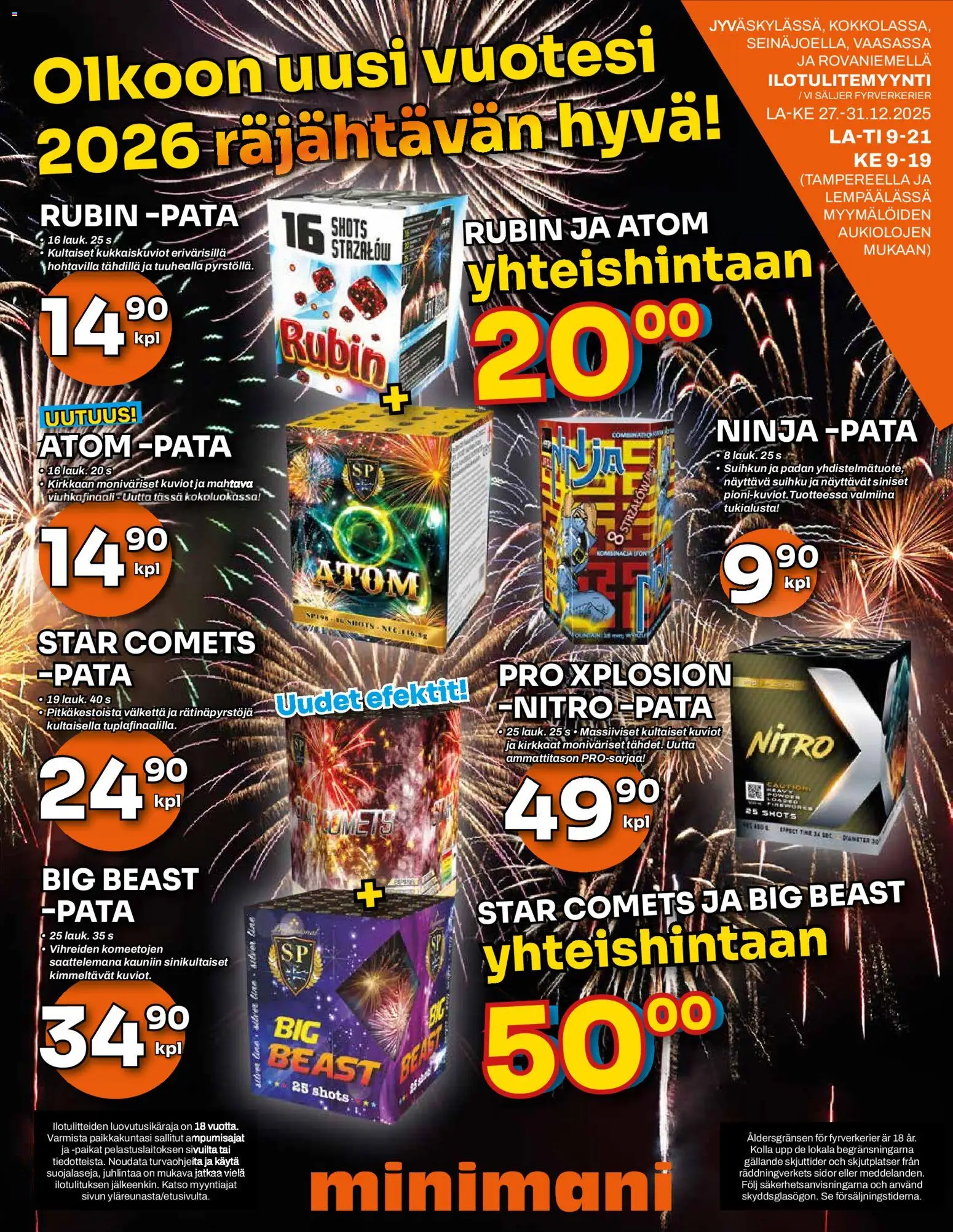 Minimani tarjoukset – voimassa 29.12.2025 alkaen | Sivu: 2 | Tuotteet: Suihku