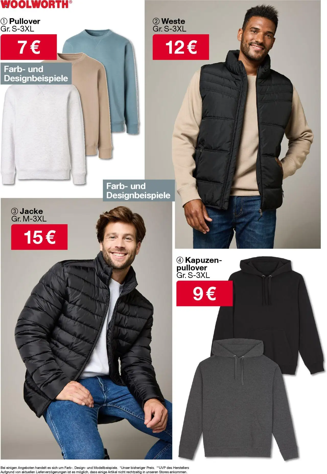 Woolworth Flugblatt gültig ab 05.09.2025 | Seite: 14 | Produkte: Pullover, Weste, Jacke